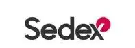 A black and white logo of redex